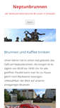 Mobile Screenshot of neptunbrunnen.desaxe.eu